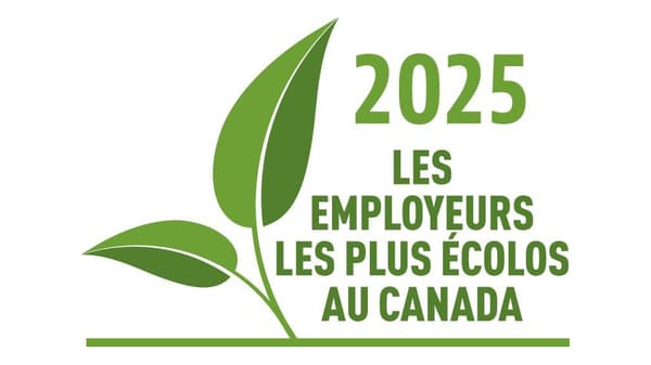 Employeurs les plus écologiques au Canada de 2025