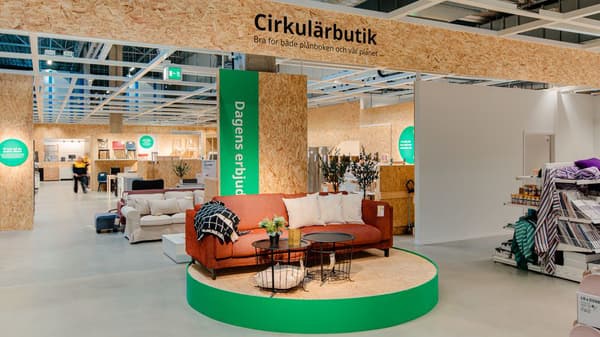 En bild på IKEA Cirkulärbutik