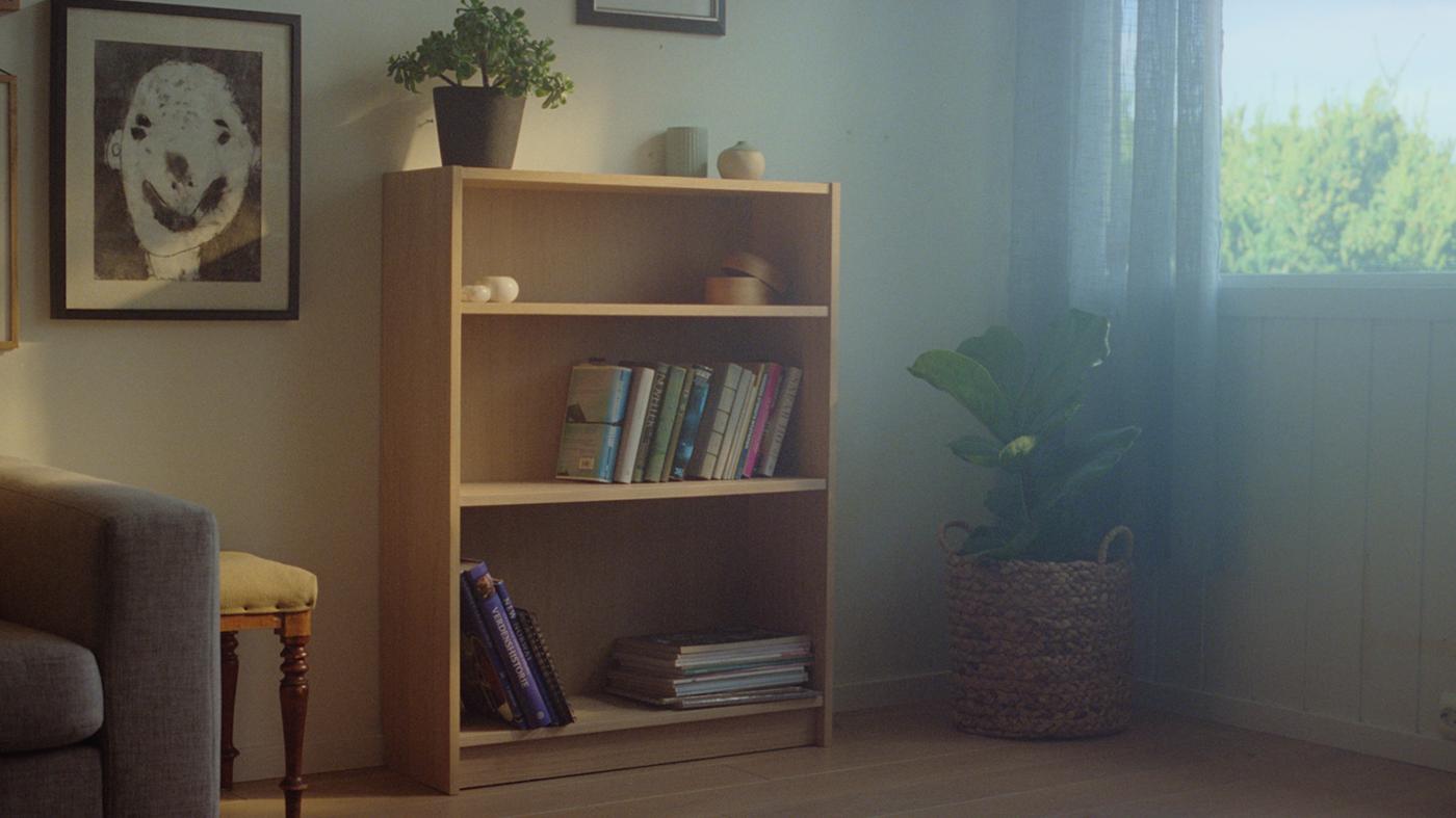 En fornyet BILLY bokhylle.