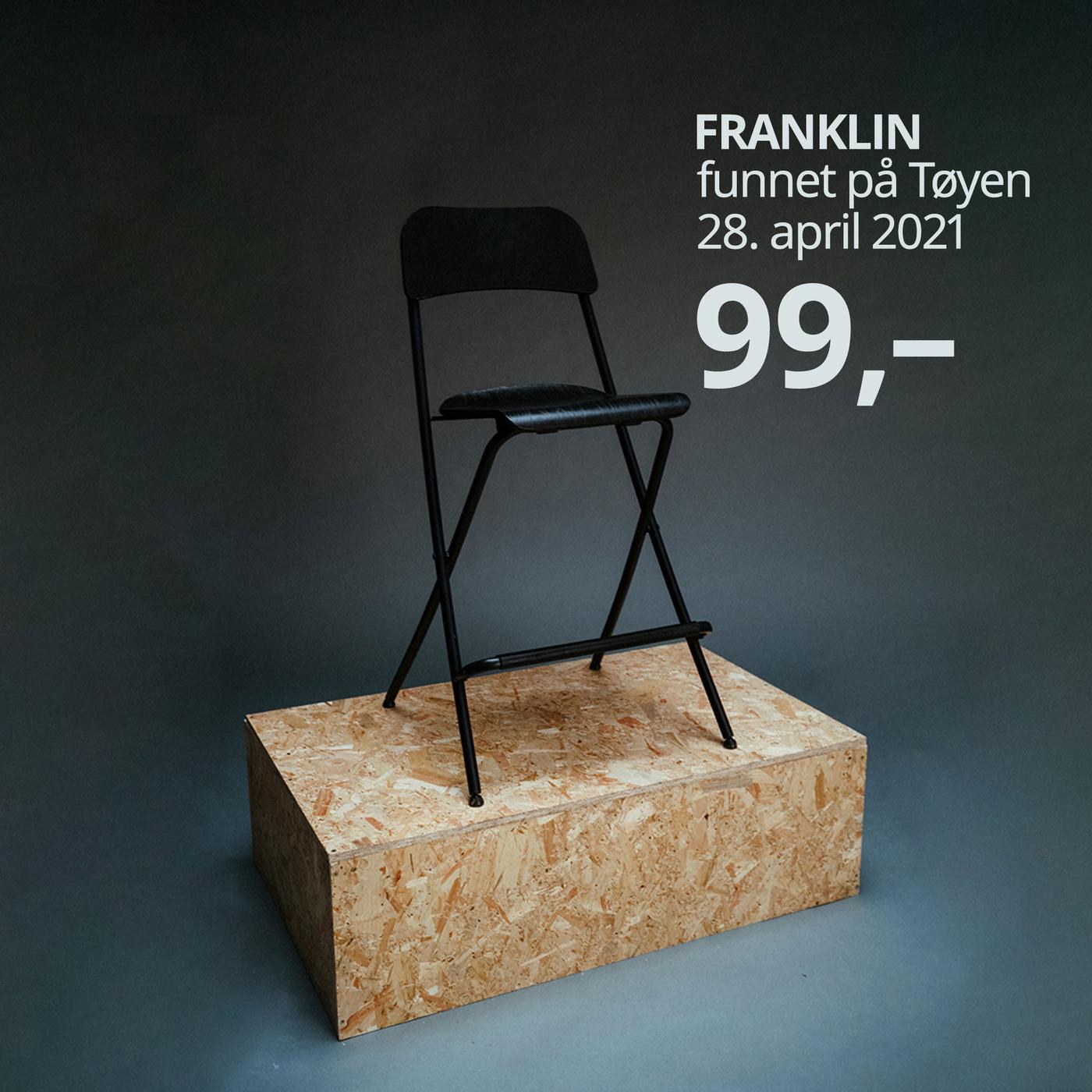 En fornyet FRANKLIN stol.