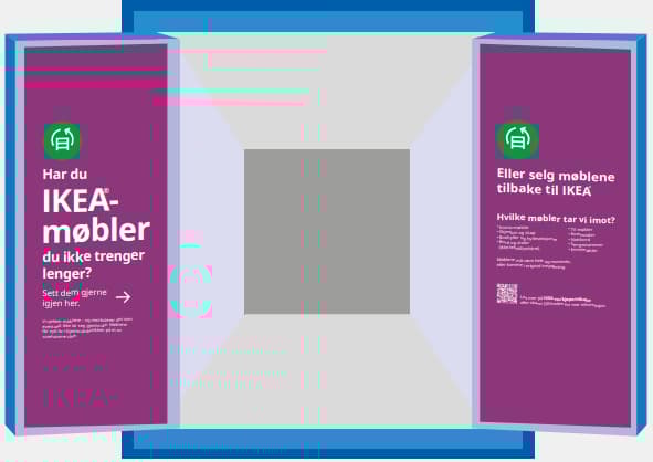 En illustrasjon av Bærum miljøstasjon.