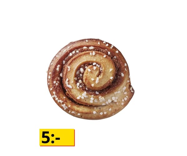 En kanelbulle.
