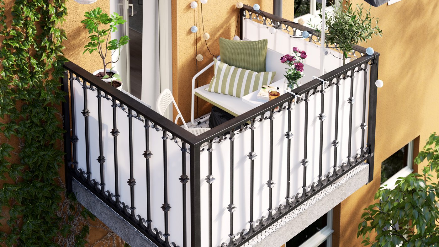 Idéer til en altan i storbyen med mange muligheder IKEA