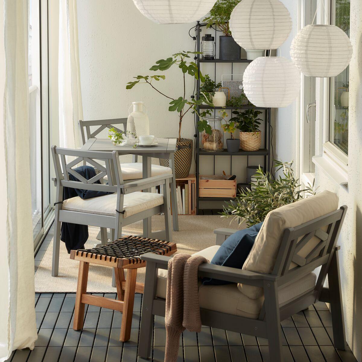 Möbler & inredning för uteplats, trädgård & balkong IKEA