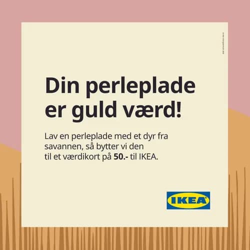En ramme med et tekstfelt der beskriver aktiviteten