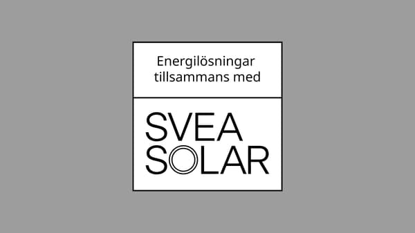 Kontakta Svea Solar
