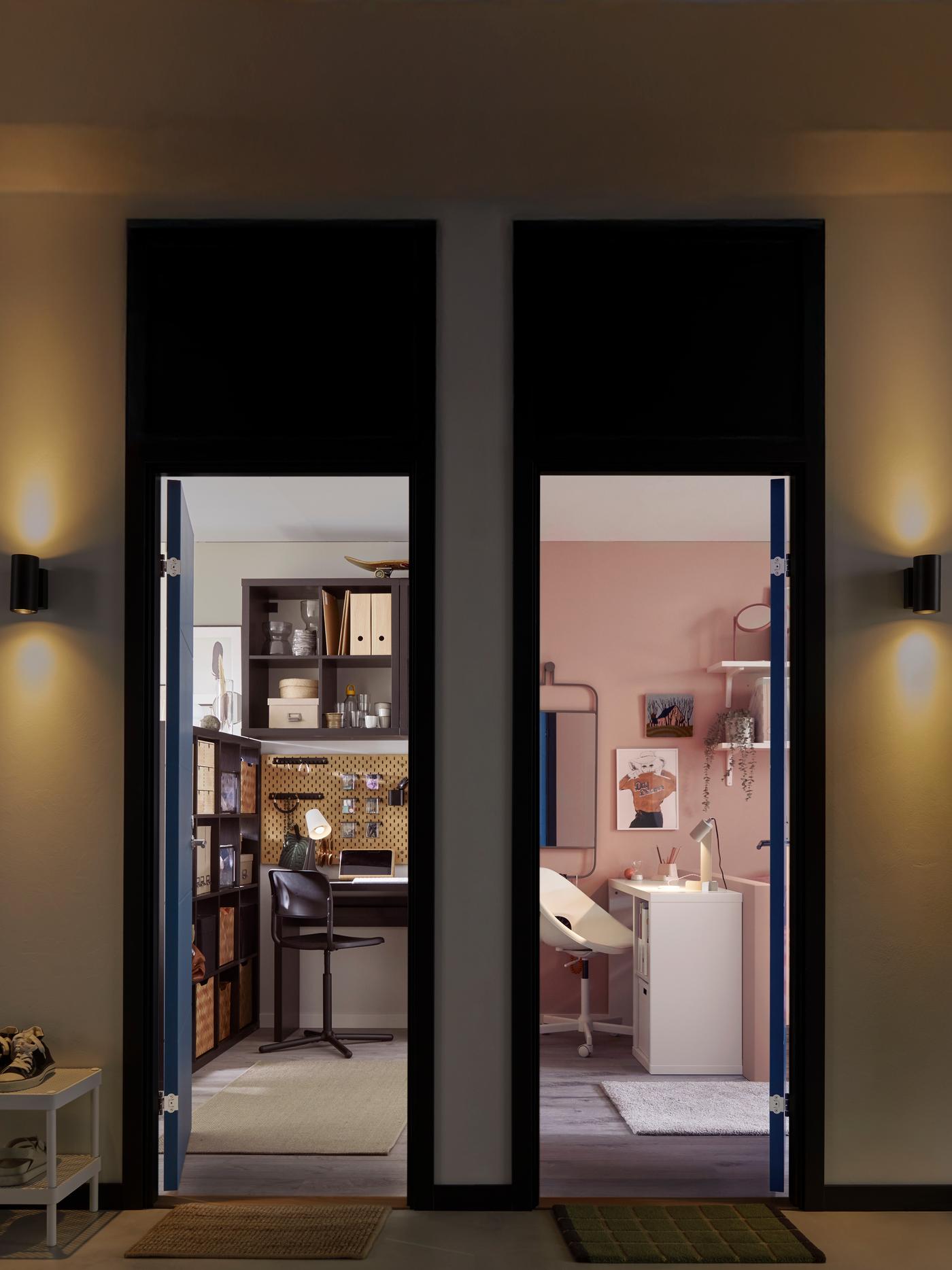 Ena študentska soba, dva izraza