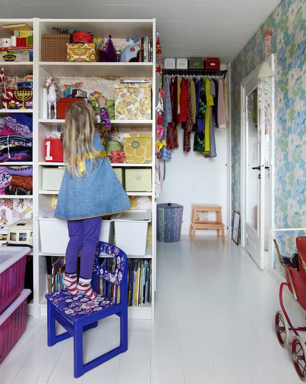 Encourage children to be organised with beautiful storage boxes.