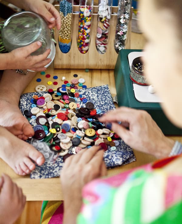 Encouragez les enfants à être créatifs