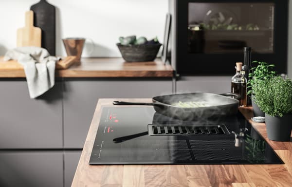 Energy-efficient induction hob