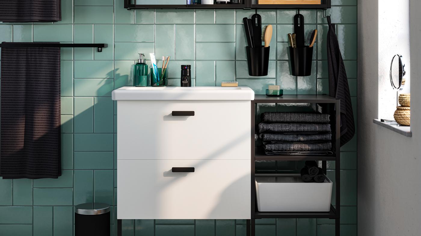 Bathroom ideas for every space and style IKEA Ireland