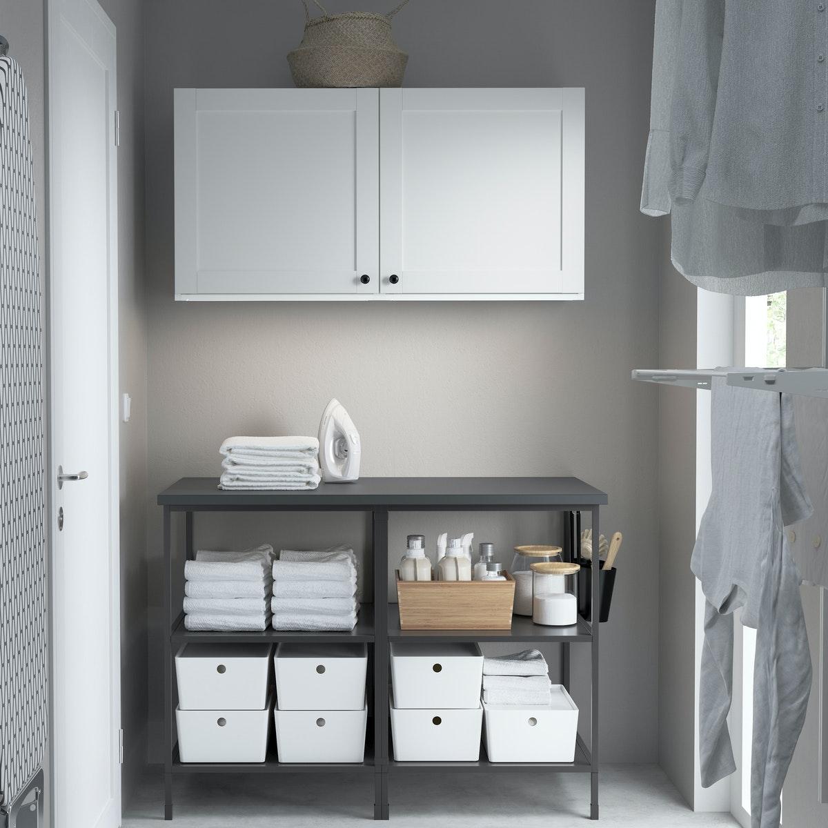 ENHET Regal und Wandschrank 