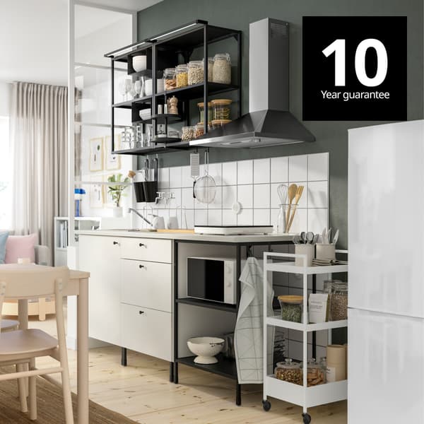 ENHET system kitchen combination. Our ENHET series enjoys 10 years guarantee.