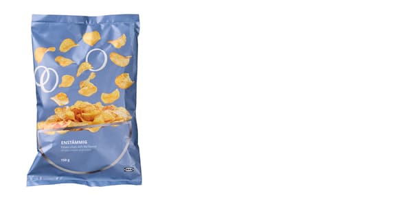 ENSTÄMMIG chipsy, zakysaná smetana cibule, 150 g