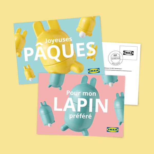 Envoie maintenant des vœux de Pâques par carte postale