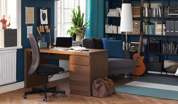 Espace de bureau à domicile