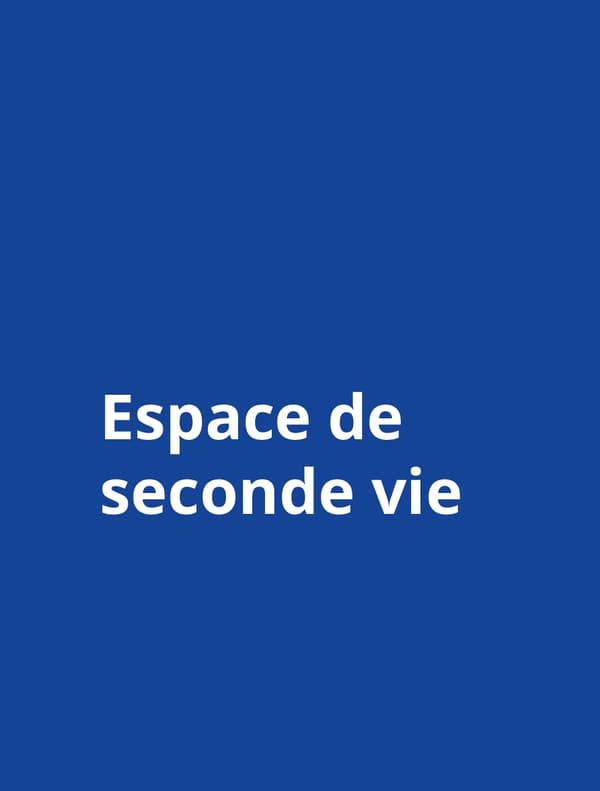 espace seconde vie bleu