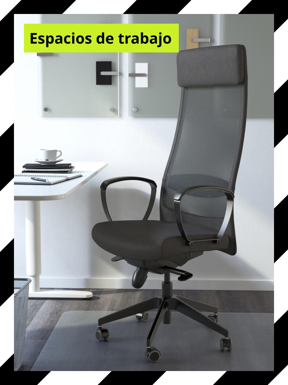 Espacios de trabajo en casa con IKEA para uso diario