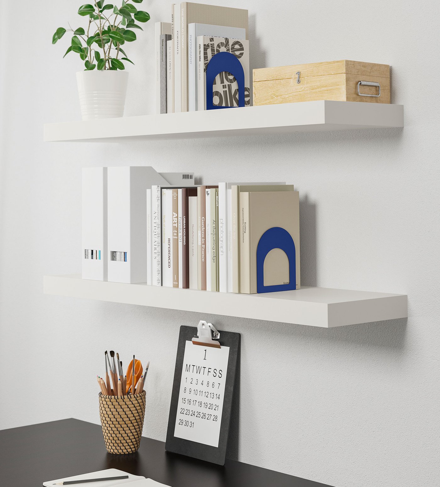 Estantes de pared blancos LACK