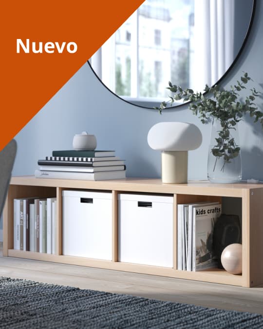 Estantes y repisas nuevas IKEA para exhibir, organizar y aprovechar el espacio con diseño versátil para cualquier ambiente.