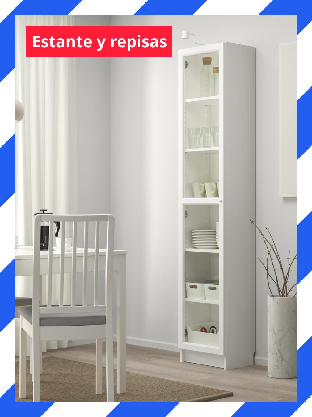 Estantes y repisas para organización y decoración, ideales para optimizar muros y espacios interiores.