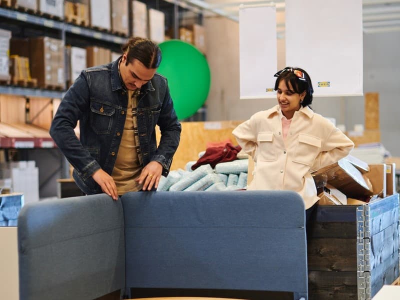 Et par kigger på en BLÅKULLEN seng, der fortjener en chance til, i Cirkulär