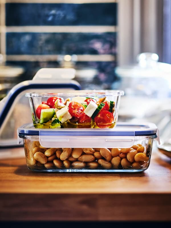 Ételtároló tetővel IKEA 365+, 1 l.