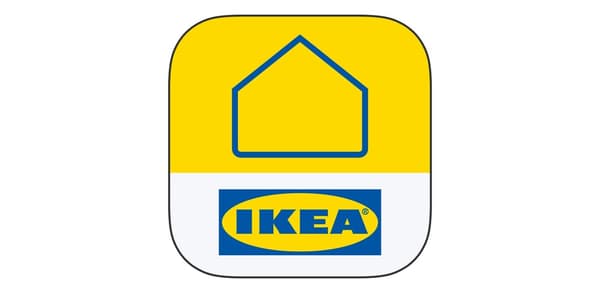 Eticheta IKEA Home smart pentru aplicația IKEA Home smart.