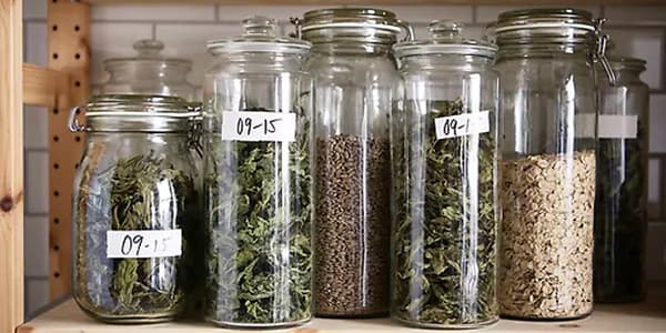 Etiqueta amb dates per evitar llençar aliments caducats.
