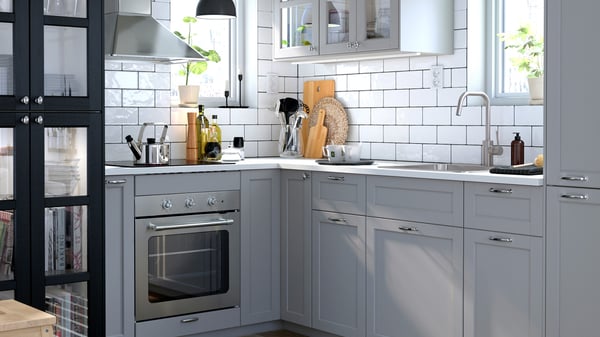 Kok Lerhyttan Ljusgra I Traditionell Stil Ikea