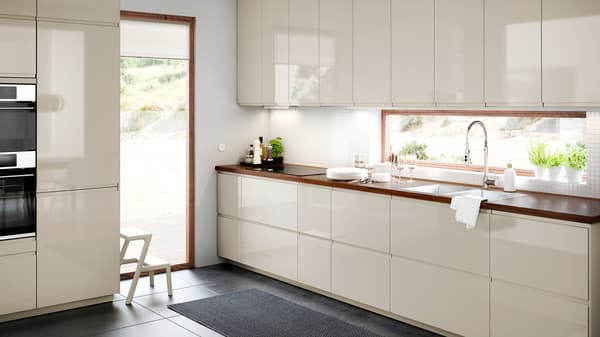 Kok Voxtorp Ljusbeige Koksserie I Modern Stil Ikea