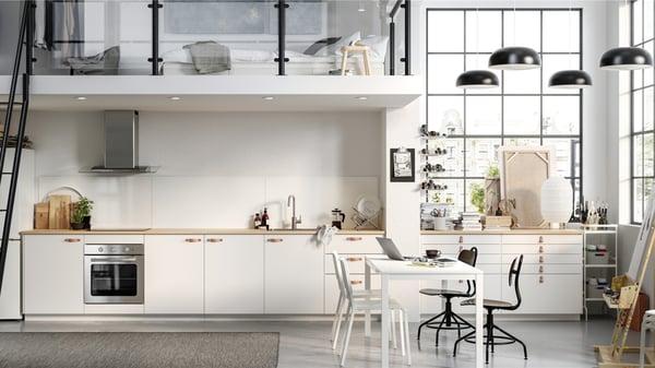Kok Veddinge Vit Koksserie I Modern Stil Ikea
