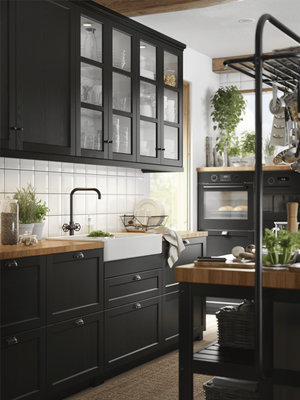 Kok Lerhyttan Svart Koksserie I Traditionell Stil Ikea