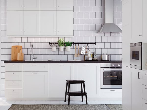 Kok Savedal Koksserie I Vit Med Traditionell Stil Ikea