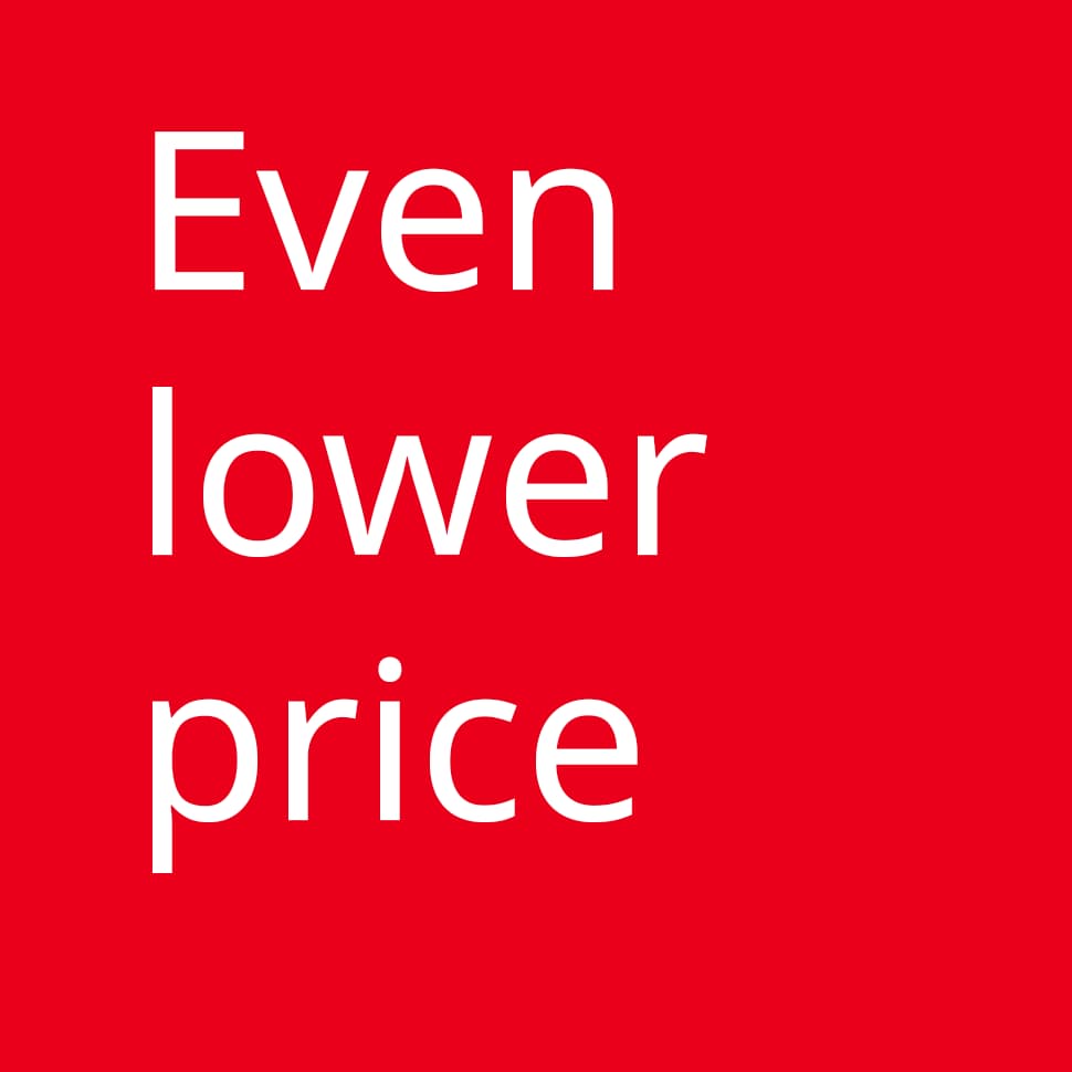Even lower price