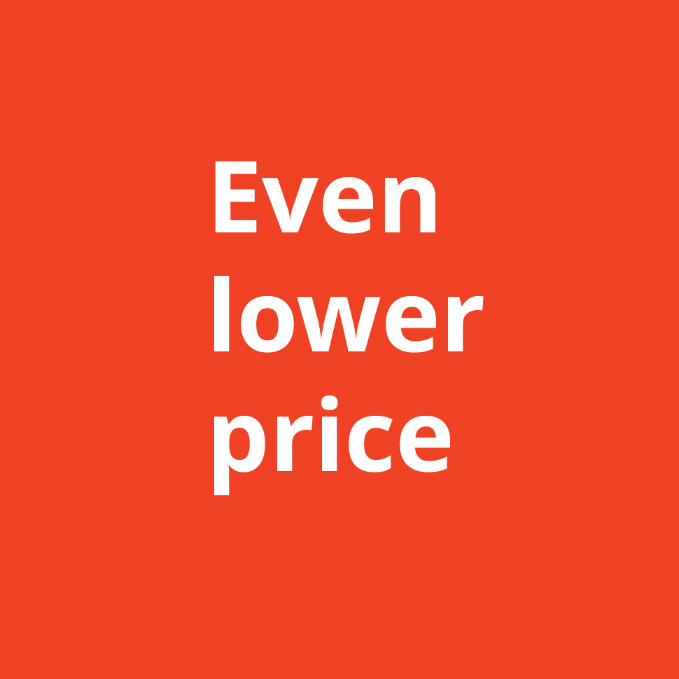 Even lower price