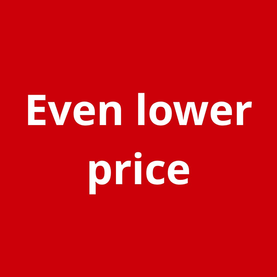 Even lower price