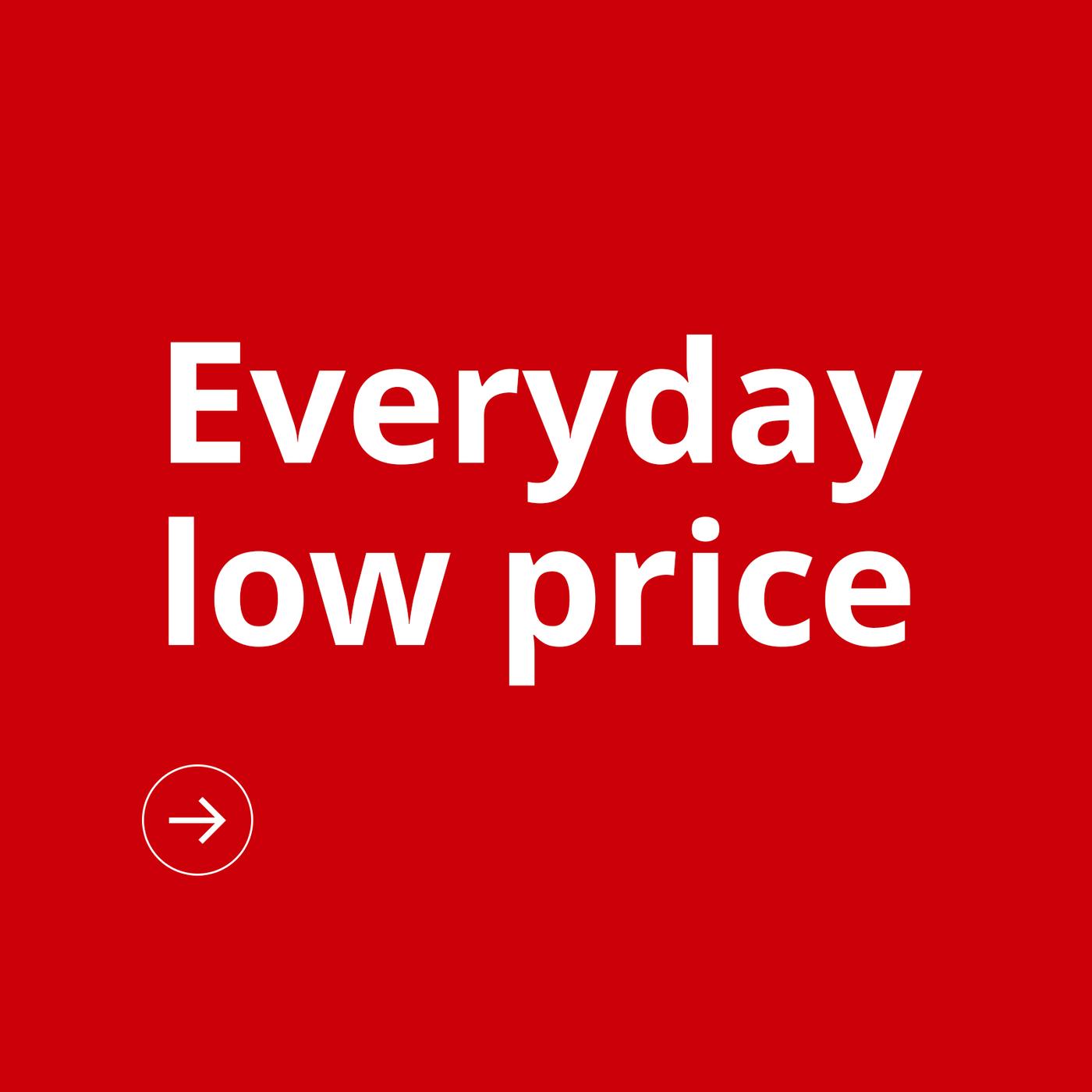 Everyday low price