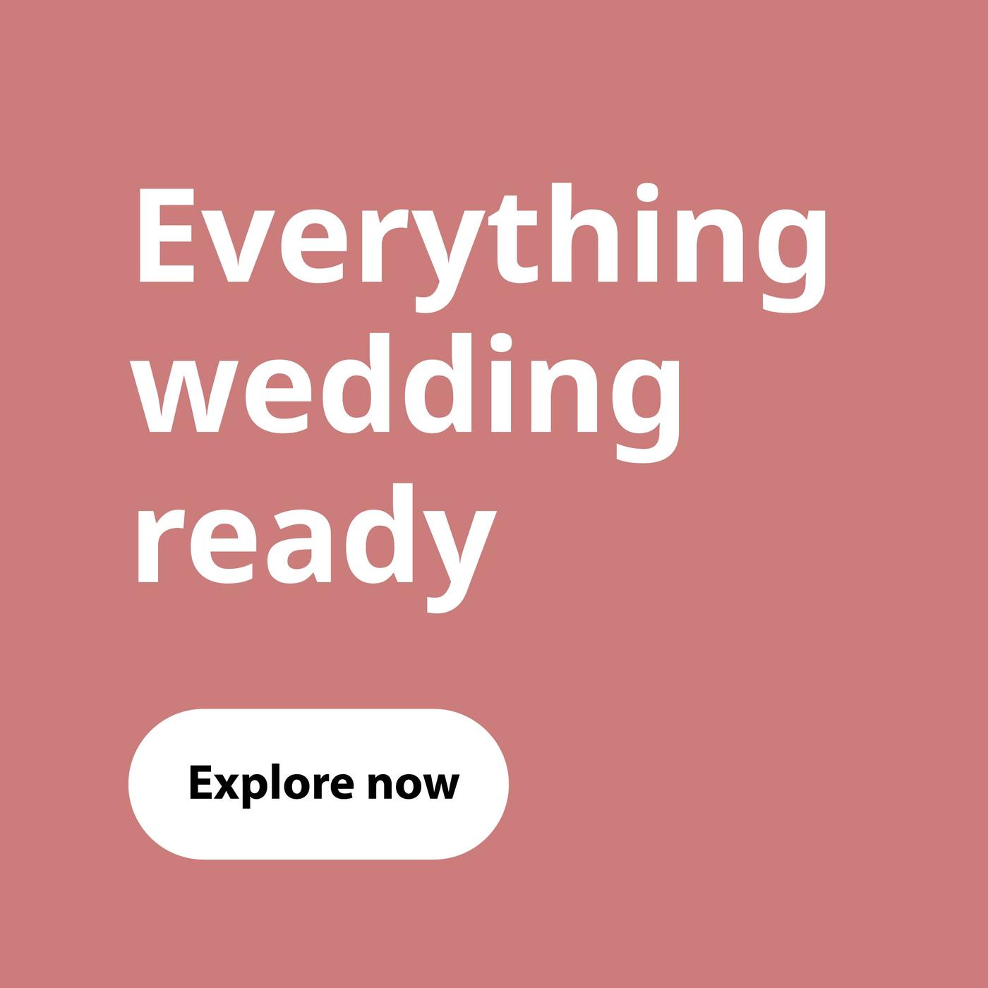 Everything wedding ready