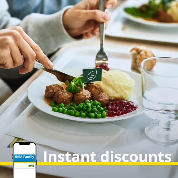 Exclusive food offers in IKEA Restaurants, Bistro, and Swedish Food Market!