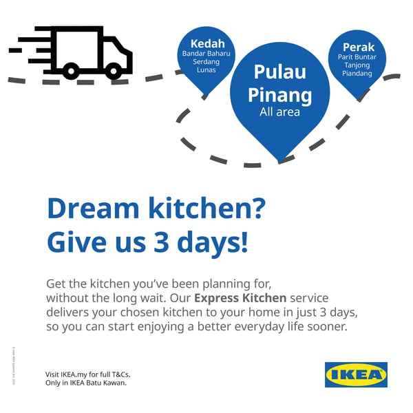 Express kitchen delivery