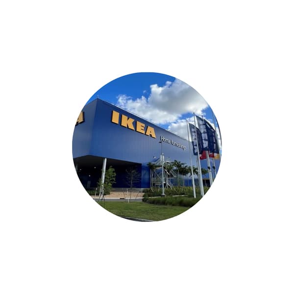 Exterior of IKEA Miami