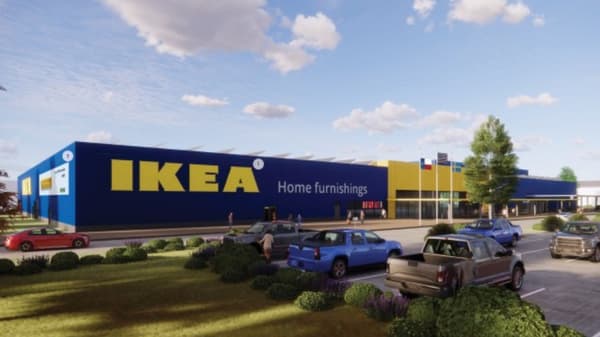 Exterior photo of IKEA Frisco