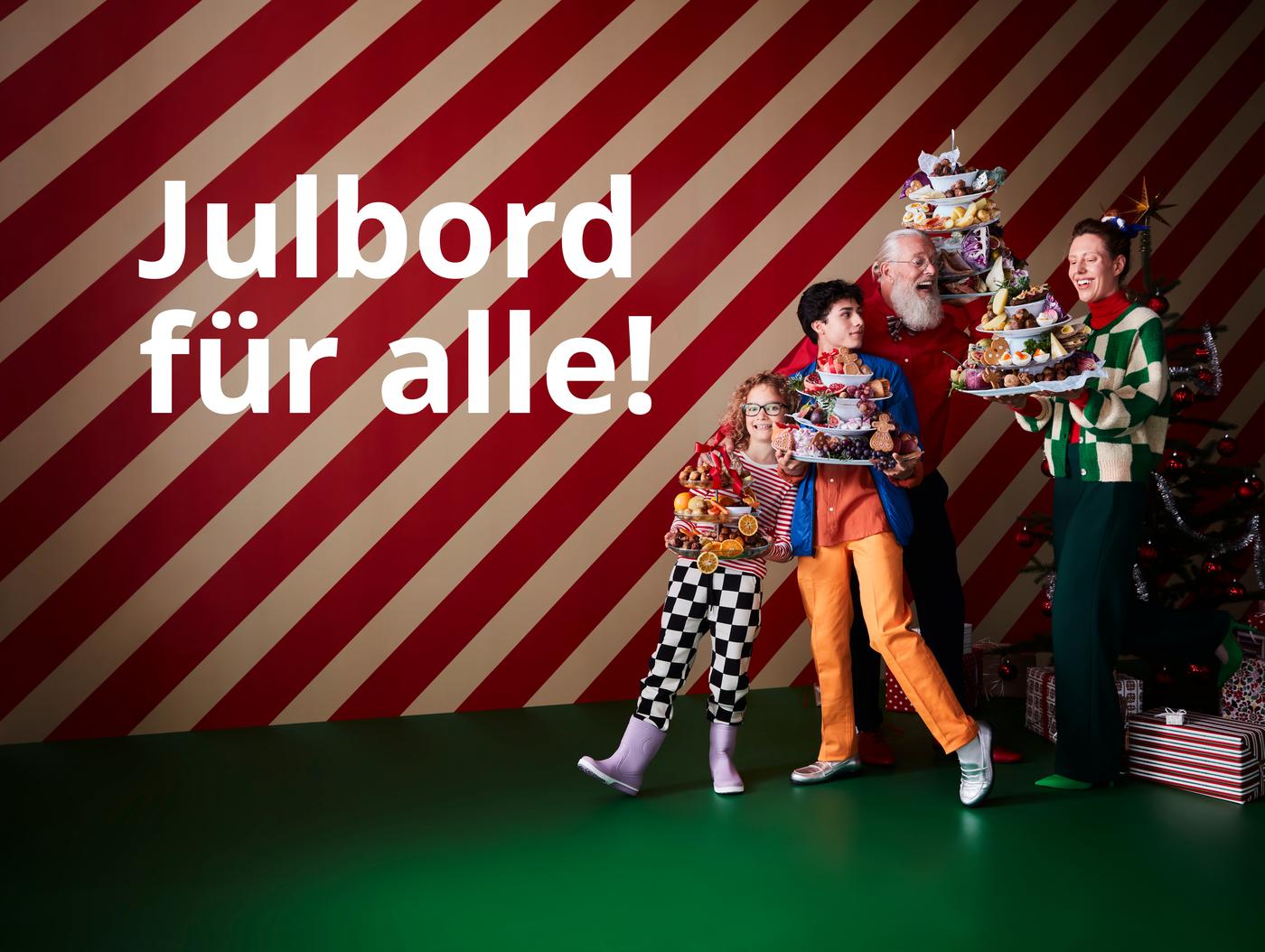 Julbord Weihnachtsbuffet IKEA Österreich