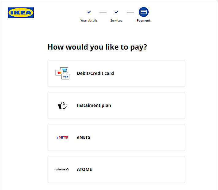 Finance Options Instalment Payment Plan (IPP) IKEA IKEA Singapore