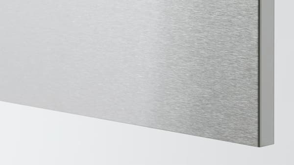 Façades de lave-vaisselle en acier inoxydable