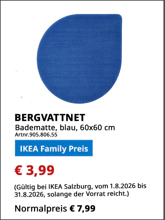 Family Angebot Salzburg August