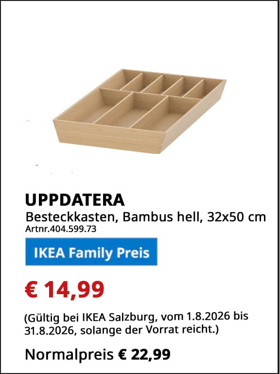 Family Angebot Salzburg August