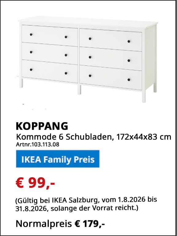 Family Angebot Salzburg August