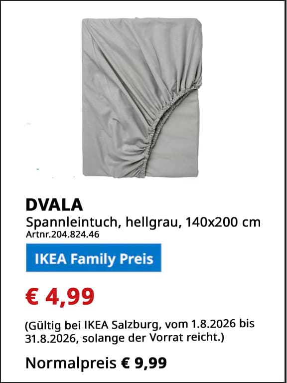 Family Angebot Salzburg August